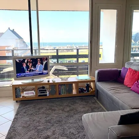 Bel Appartement Vue Mer Avec Parking Gratuit Deauville Exterior photo
