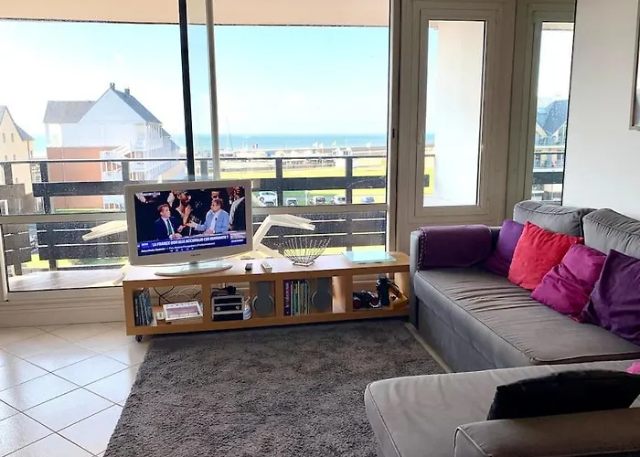 Bel Appartement Vue Mer Avec Parking Gratuit